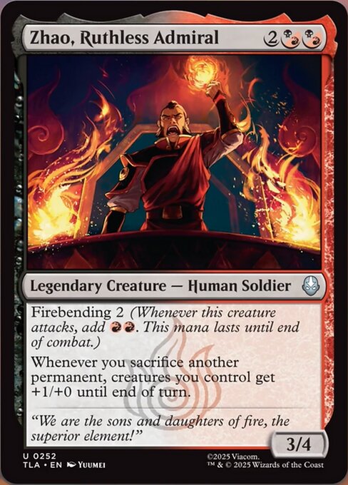 Zhao, Ruthless Admiral [Foil]