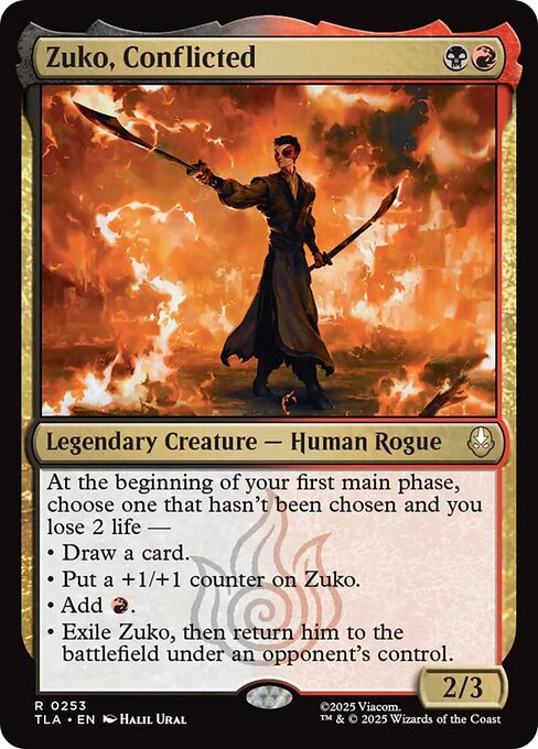 Zuko, Conflicted [Foil]