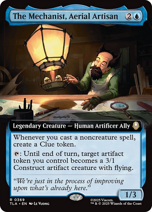 The Mechanist, Aerial Artisan [Extended Artwork Foil]