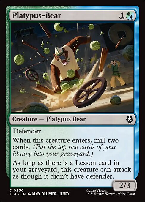 Platypus-Bear [Foil]