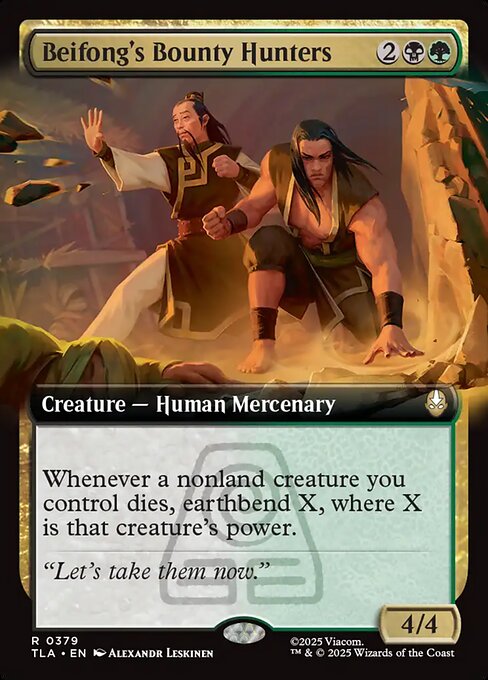 Beifong's Bounty Hunters [Extended Artwork Foil]