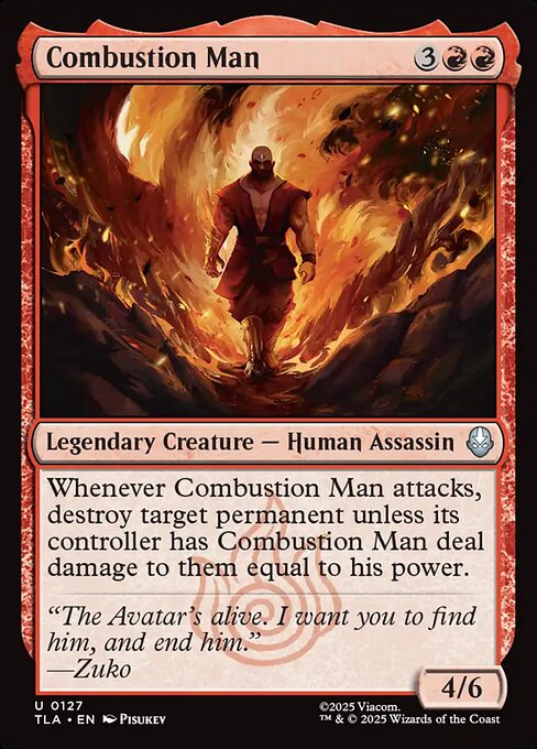 Combustion Man [Foil]