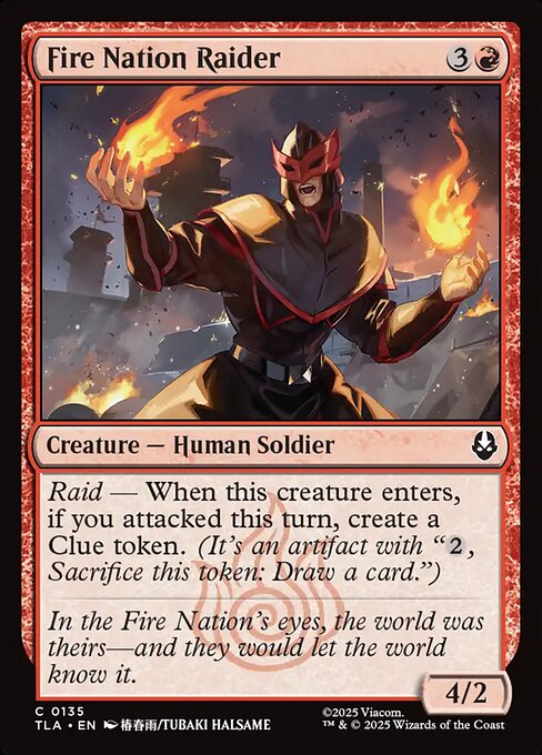 Fire Nation Raider [Foil]