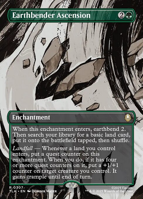Earthbender Ascension [Borderless Scene: Book 3 Foil]