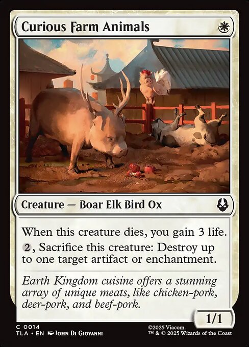 Curious Farm Animals [Foil]