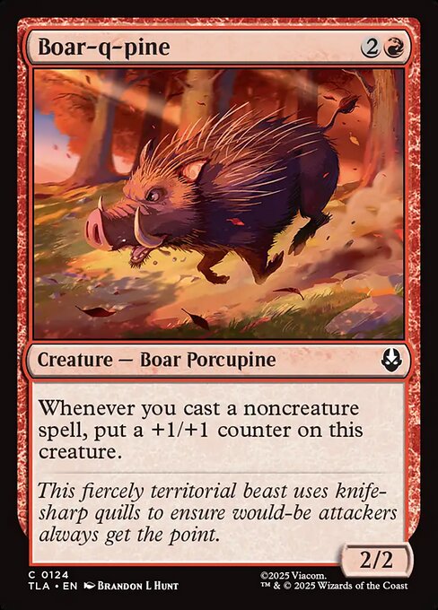 Boar-q-pine [Foil]