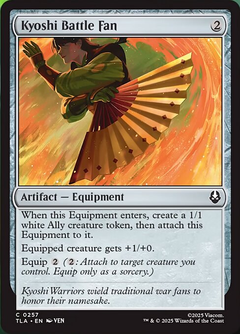 Kyoshi Battle Fan [Foil]