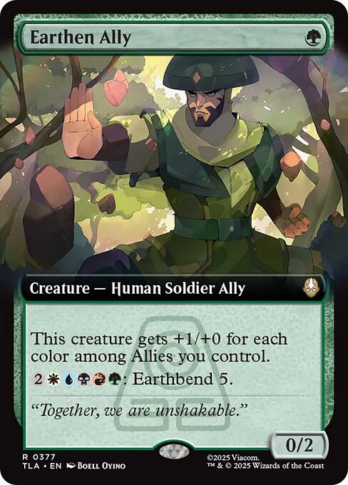 Earthen Ally [Extended Artwork Foil]
