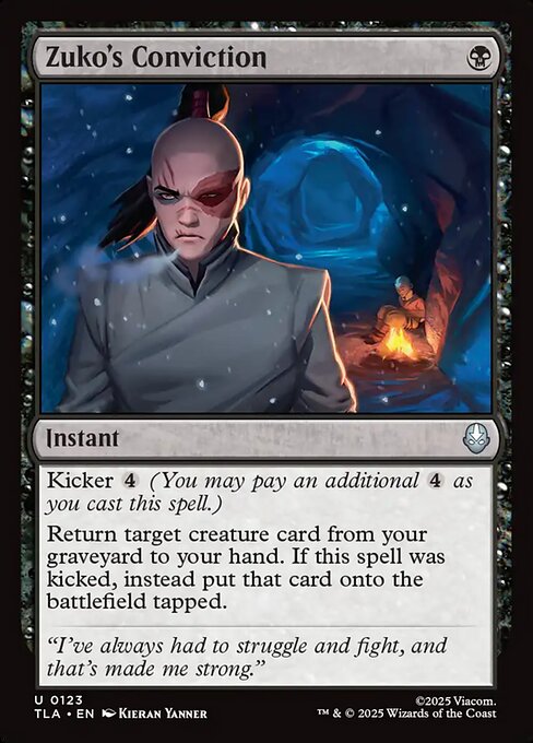 Zuko's Conviction [Foil]