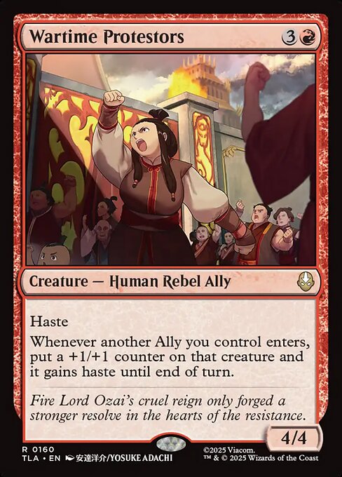 Wartime Protestors [Foil]