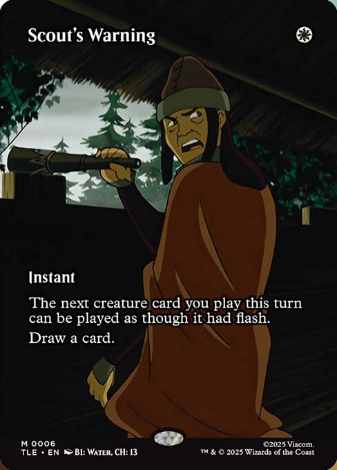 Scout's Warning [Borderless Source Material]