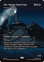 Fire Nation Tank Train (Noxious Gearhulk) [Borderless Source Material]