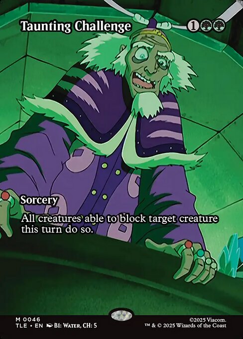 Taunting Challenge [Borderless Source Material Foil]