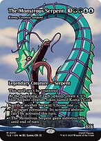 The Monstrous Serpent (Koma, Cosmos Serpent) [Borderless Source Material]