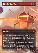 Fire Nation Turret [Borderless Scene: The Black Sun Invasion]