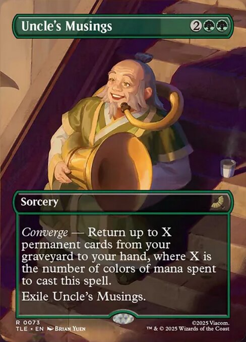 Uncle's Musings [Borderless Scene: The Jasmine Dragon Foil]