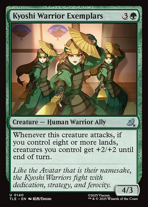 Kyoshi Warrior Exemplars [Foil]