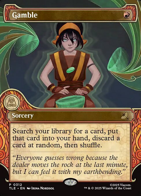 Gamble [Commander Bundle Foil]