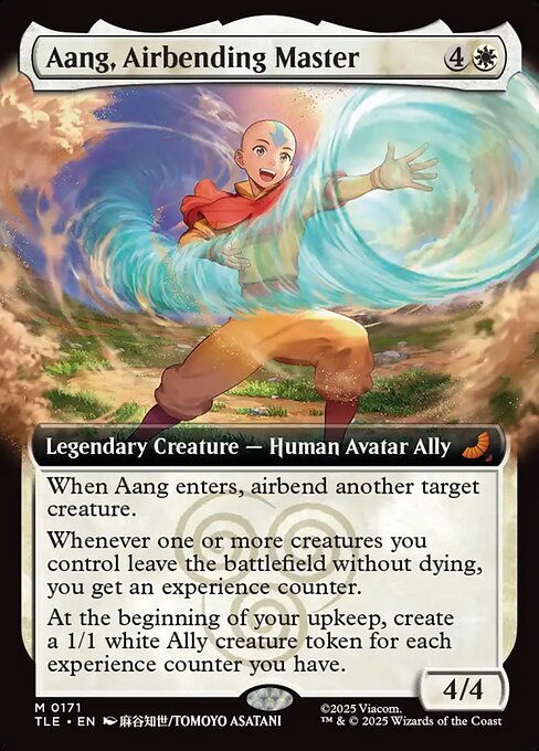 Aang, Airbending Master [Extended Artwork]