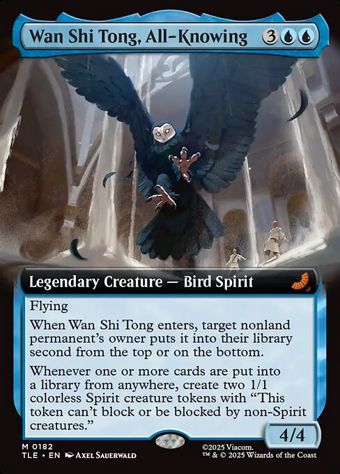 Wan Shi Tong, All-Knowing [Extended Artwork Foil]