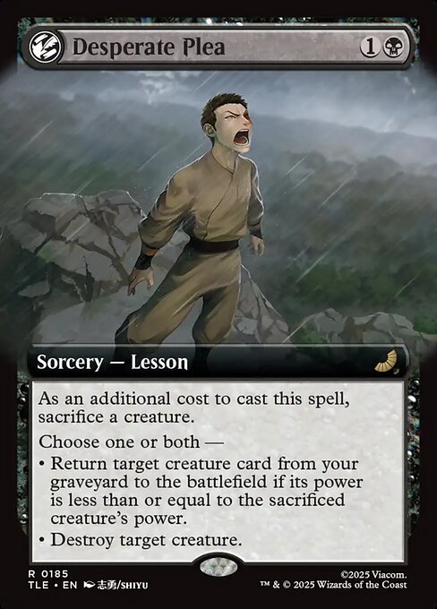 Desperate Plea [Extended Artwork Foil]