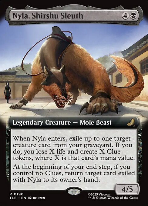 Nyla, Shirshu Sleuth [Extended Artwork Foil]