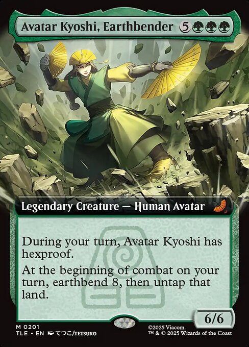 Avatar Kyoshi, Earthbender [Extended Artwork Foil]