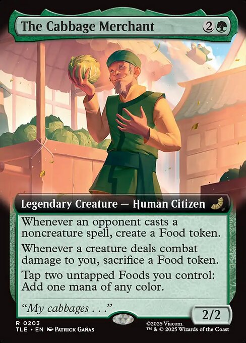 The Cabbage Merchant [Extended Artwork Foil]