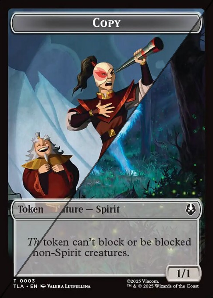 Copy Token  // Spirit Token TTLA  [Foil]