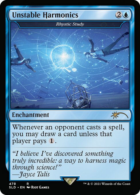 Unstable Harmonics (Rhystic Study)