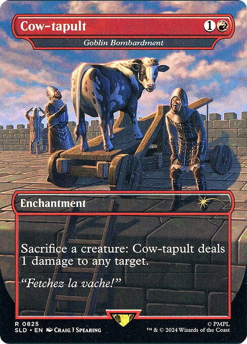 Cow-tapult (Goblin Bombardment)