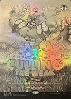 Culling the Weak