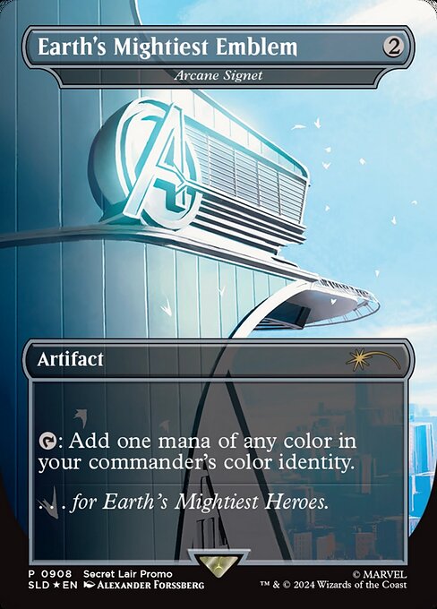 Earth's Mightiest Emblem (Arcane Signet)