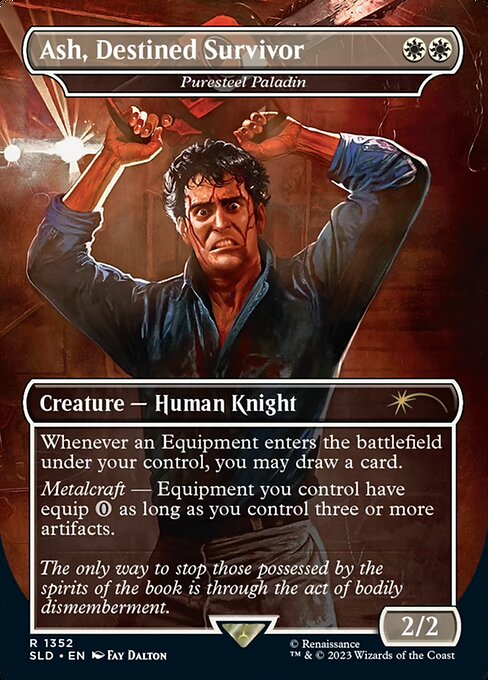 Ash, Destined Survivor (Puresteel Paladin)