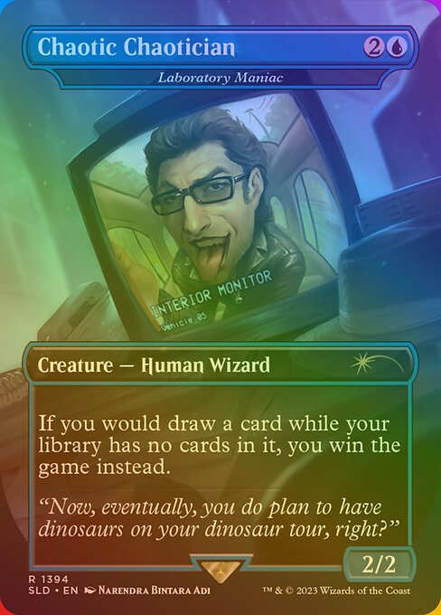 Chaotic Chaotician (Laboratory Maniac)