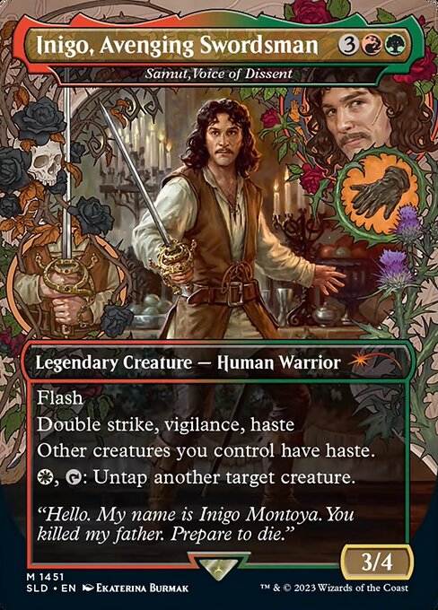 Inigo, Avenging Swordsman (Samut, Voice of Dissent)