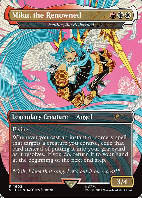 Miku, the Renowned (Feather, the Redeemed)