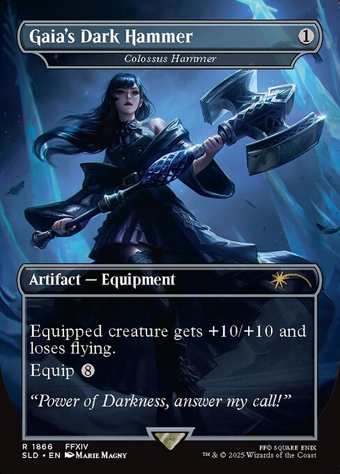 Gaia's Dark Hammer (Colossus Hammer)