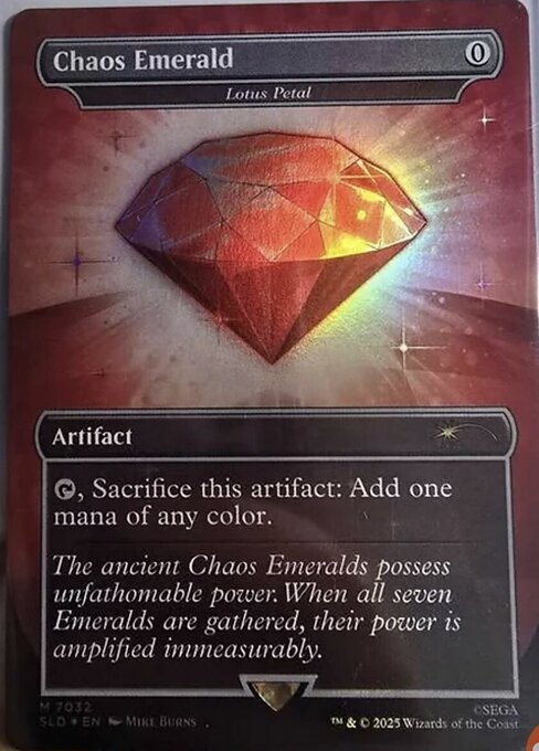Chaos Emerald (Lotus Petal)