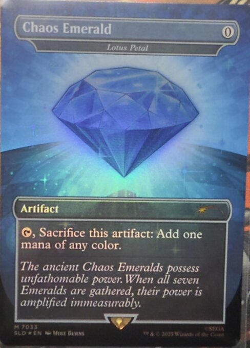 Chaos Emerald (Lotus Petal)