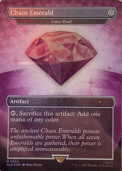 Chaos Emerald (Lotus Petal)