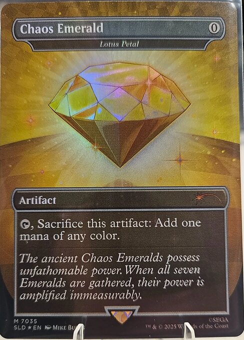 Chaos Emerald (Lotus Petal)