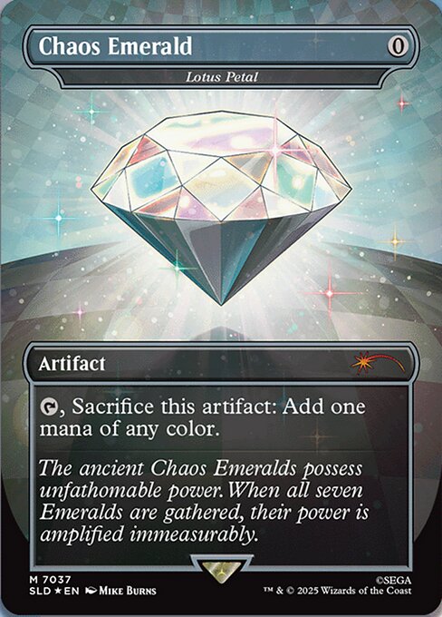Chaos Emerald (Lotus Petal)