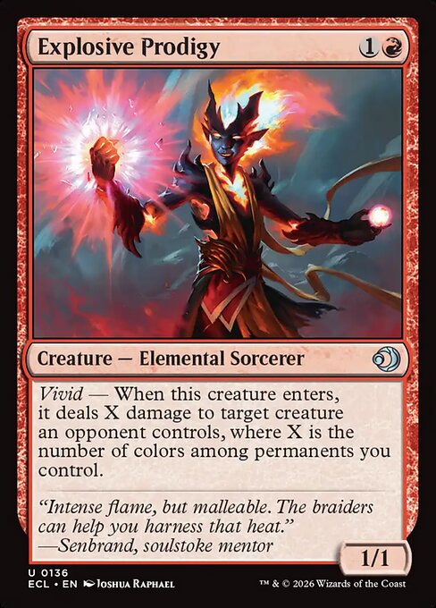 Explosive Prodigy [Foil]