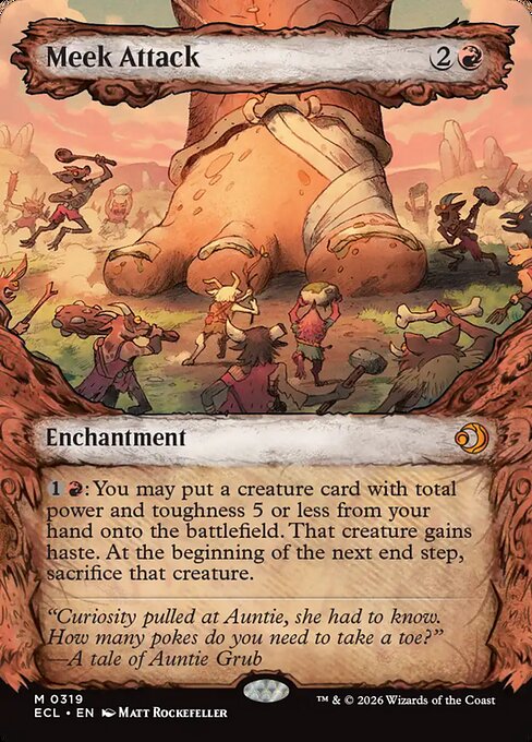 Meek Attack [Fable Frame Foil]