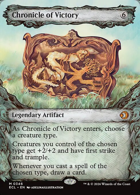 Chronicle of Victory [Fable Frame Foil]