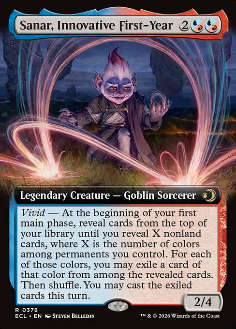Sanar, Innovative First-Year [Extended Artwork Foil]