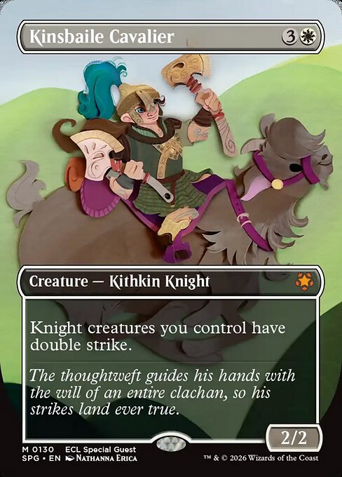 Kinsbaile Cavalier [Lorwyn Eclipsed Foil]