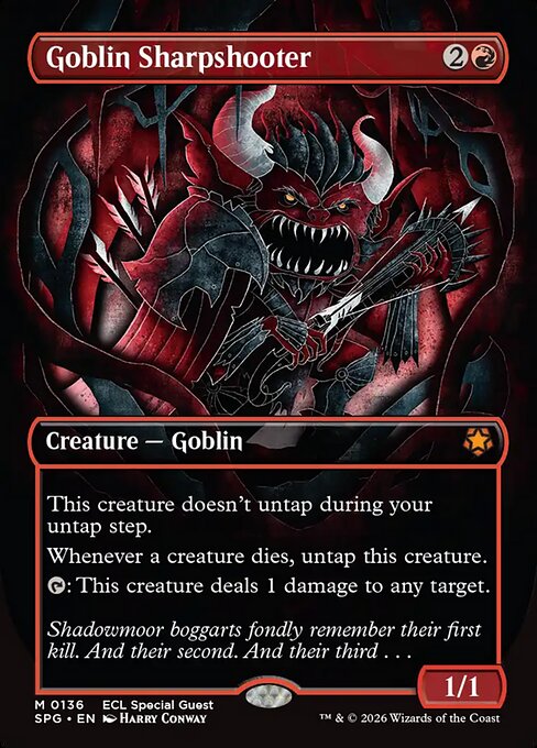 Goblin Sharpshooter [Lorwyn Eclipsed]