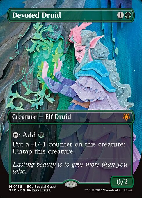 Devoted Druid [Lorwyn Eclipsed Foil]